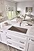 BLANCO, Truffle 441297 PRECIS SILGRANIT Super Single Undermount Kitchen Sink, 32