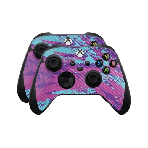 Carbon Fiber Skin Compatible with Microsoft Xbox Series X|S Controller (2 Pack)…