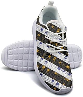 SHTAIYESY Cafe Latte Mens Fashion Running Sneakers Lightweight Mesh Breathabl Tennis Shoes