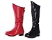 Ellie Shoes Knee High Boot, RED Matte, Large Unisex Big_Kid