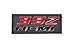 Aimoll 2pcs 392 Hemi Emblem, Badge Decal 3D Logo for Dodge Challenger Chrysle 300c (Chrome red)