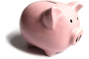 Piggy Bank for Kids Girls Boys, Glazed Ceramic Coin Bank,Cute Pig Piggy Bank Money Bank Coin Bank for Birthday, Nursery Décor