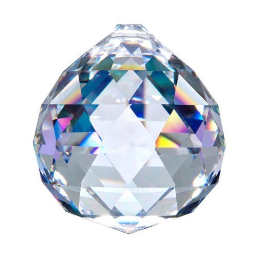 40mm Asfour Crystal Ball Prisms #701-40 (Clear)