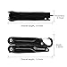 SURNORME Multi Knife 10 in 1 Stainless Steel Foldable Pocket Multitool Pliers Multi tool With Sheath for Outdoor Survival Hiking Camping Hunting