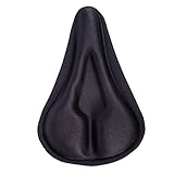 Y-ZONE Gel Top Cruiser Comfort Soft Cycling Bicycle Bike Saddle Seat Cushion Pad Cover Topper