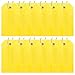 BlueCosto 6/12 Pack Luggage Tags Suitcase Tag Travel Bag Labels w/Privacy Cover