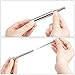 2 Set Portable Stainless Steel Straw Reusable Drinking Straws Telescopic Metal Straw with Cleaning Brush, Stainless Steel Carrying Case and Keychain