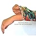 BodyJ4You 10PC Fake Tattoo Sleeve Temporary Arm Cover Design Halloween Skull Sun Rose Art Costume
