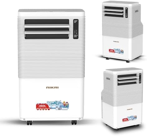NIKAI Ton Portable Air Conditioner 12000 BTU with Remote control