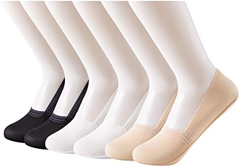 Keewen Women S Ice Silk Mesh No Show Liner Low Cut Cotton Nylon Boat Hidden Invisible Socks Fit Show Size 5 5 7 5 6pp Buy Online At Best Price In Uae Amazon Ae