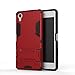 Xperia X Performance Heavy Duty Case DWaybox 2 in 1 Hybrid Armor Hard Back Case Cover for Sony Xperia X Performance (Marsala Red)