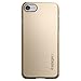 Spigen Thin Fit Designed for iPhone SE 2022 Case/iPhone SE 3 Case 2022 / iPhone SE 2020 Case/iPhone 8 Case/iPhone 7 Case - Champagne Gold