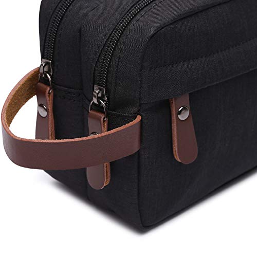 Men's Toiletry Bag Travel Dopp Kit Bathroom Shaving Organizer for Toiletries (Blue) - Thumbnail 4