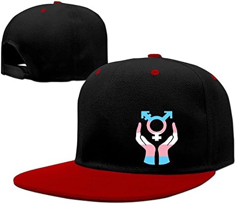 JSKIBU Support Transgender Rights Adjustable Baseball Cap Red