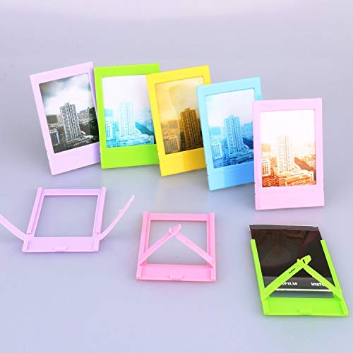 CAIUL Compatible 7 dans 1 Accessoires Set for Fujifilm Instax Mini 9 8 8+ Appareil Photo avec Housse, Album, Close-Up Lentille, Cadres et d'autres Accessoires (Jaune Citron) - Image 6