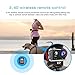 Jeemak 4K Action Camera Touch Screen WiFi Remote Control 98ft Underwater Waterproof Cam Sport Cameras with Mounting Accessories Kits