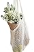 Reusable Produce Cotton Mesh Bag - SURDOCA Natural Cotton Net String Shopping Tote Bag ,1PC