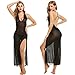 Avidlove Women Sexy Lingerie long Dress Robe Lace Splicing Chemises set S-XXL