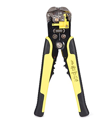 8-inch wire cutter jackyled wire stripper with touch grips  self-…