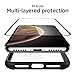 Spigen Ultra Hybrid 360 Designed for Apple iPhone XR Case (2018) Tempered Glass Screen Protector Included - Black