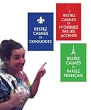 Keep Calm French 3 Mini-Poster Set