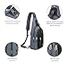 CARQI Sling Bag Waterproof Shoulder Backpack Crossbody Purse for Hiking Camping Men and Women
