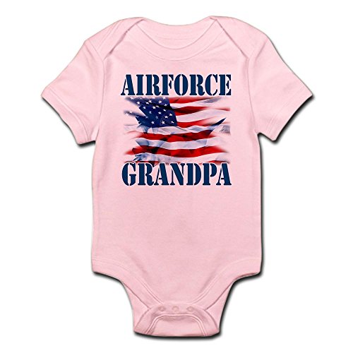 CafePress - Airforce Grandpa Body Suit - Cute Infant Bodysuit Baby Romper