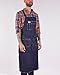 Ben Davis Denim Kitchen Apron - One Size - Made in the USA