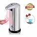 Automatic Soap Dispenser, SuperBath Touchless Stainless Steel Soap Dispenser, IR Infrared Motion Sensor Hand Free Dish Soap for Kitchen and Bathroom, Liquid Capacity 280ml [ Include Funnel ]