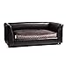 Keet Fluffly Deluxe Pet Bed Sofa Charcoal Largethumb 1