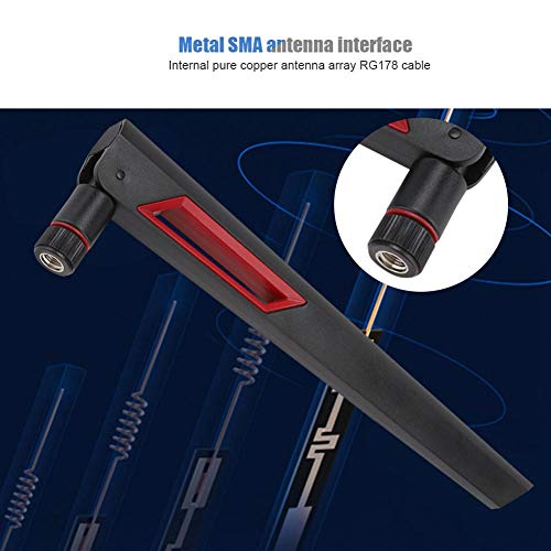 3PCS-Alta-Ganancia-Antena-de-EnrutadorSMA-Interfaz-8DBi-Antena-de-Banda-DualRG178-Cable-de-Cobre-PuroAntena-de-LAN-inalambrica-y-adaptador-de-enrutador-WiFi-para-ASUS-AC68U-AC88U-AC66U