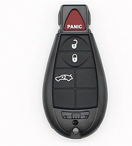 3+1 Panic 4 Buttons Remote Car Key Fob Cover Key Shell Case for Journey Charger Magnum Challenger 300