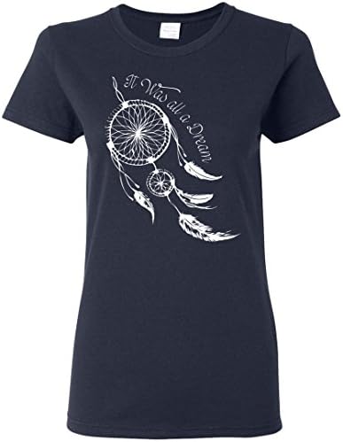 It Was All A Dream - Ladies Short-Sleeve Tee Navy / S