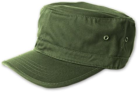 Military Law HatsMM Collections Unisex Adjustable GI Cap, Olive