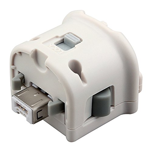 image for 2 in 1 Wii Motion Plus Adapter, Cosaux FM03 Wii Remote Plus Sensor Acc