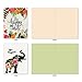 The Best Card Company - 10 Assorted Blank All Occasion Notecards Box Set 4 x 5.12 Inch w/Envelopes Inspiration Bulk Variety Pack, Men, Women (10 Designs, 1 Each) Elephant, Optimisms M6631OCB