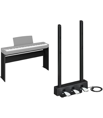 Amazon.com: Yamaha L515B Wooden Furniture Stand for P515B,Black