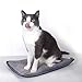 Pet Magasin Self Warming Pet Pad Set of 2 Indoor Heating & Cooling Soft Pet Bed Mats for Cats and Dogs Gray (Small 17