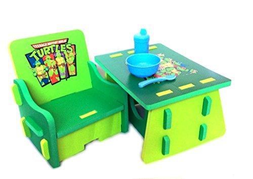 Nickelodeon Teenage Mutant Ninja Turtles Table and Chair Set with Storage
