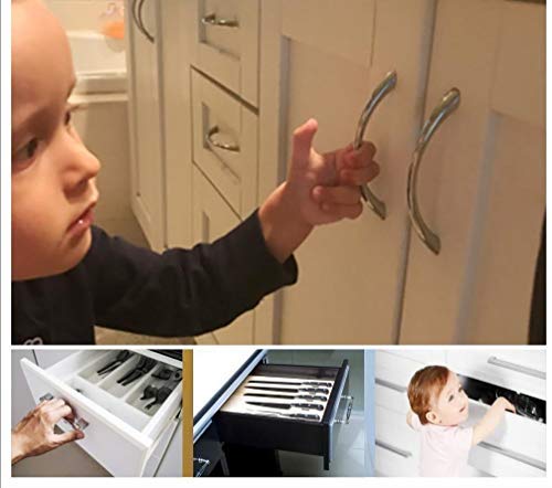 3 Child+Cabinet+Drawers+Magnetic+Safety