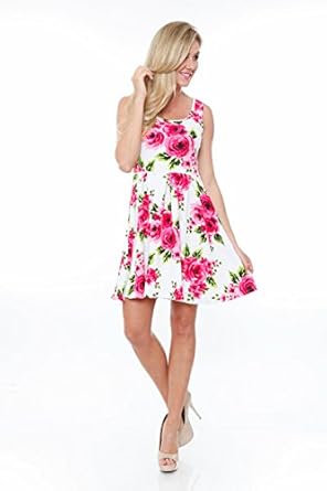 white mark dresses
