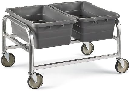 PVIFS LUGDB2 Double Wide Lug Cart, 2 Lug Capacity, 33" Length x 24-1/2" Width x 20" Height