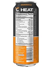 CELSIUS HEAT Strawberry Dragonfruit Performance Energy Drink, ZERO Sugar, 16 oz Puede, Celsius, 1