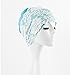 YOOKOON Simple And Elegance Length PU Waterproof Lace Water Swimming Bathing Blue Cap for long hair Women Adult