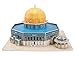 3d Dome of the Rock Jerusalem Islamic Muslim Mosque Puzzle Kit Temple Mount