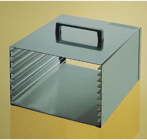 General Glass Blowing 90-1 Storage Rack for TLC Plate, 1" Height, 1" Wide, 1" Length, Borosilicate Glass