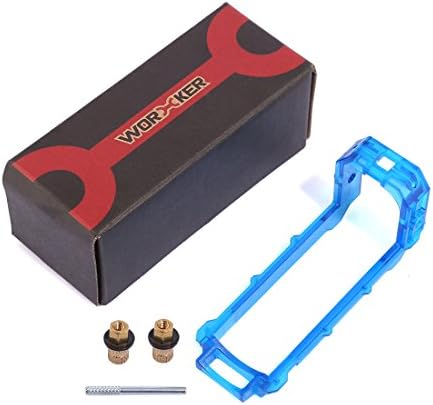 LoKauf WORKER Shell Slide Block for Nerf Retaliator - Transparent Blue