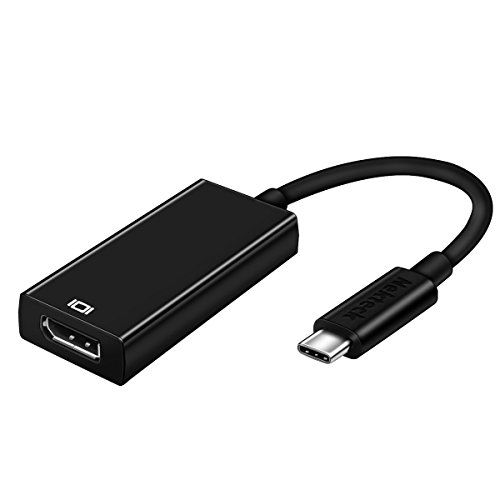 Nekteck USB Type-C to DP/DisplayPort Adapter for MacBook Pro, Google Chromebook, Samsung Galaxy S8, Support up to 4K 60Hz Resolution Video Output [Thunderbolt 3 Compatible]