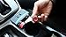 LIHAN 2 Socket Cigarette Lighter Adapter, Car Charger Plug Splitter with Dual USB Ports, 12V/24V Meter Monitor, Compatible with iPhone, LG, HTC, Samsung etc