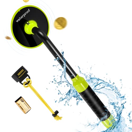 RM RICOMAX Metal Detector Underwater - Waterproof Pinpointer Up to 100 Feet Underwater for Scuba, All-Metal Mode & Pulse Induction Targeting with Vibration, 2022 Upgrade Verison